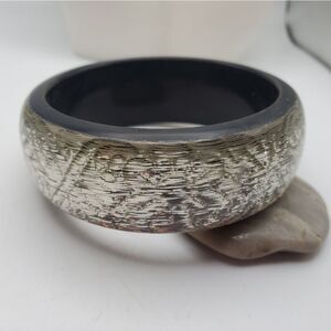 Glacier frost floral daisy‎ mystic bracelet bangle B0819